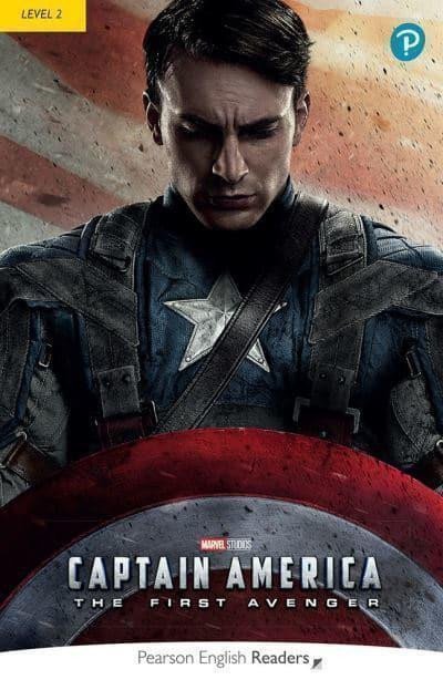 Pearson English Readers Level 2 Marvel Captain America The First Avenger Bk Code – Rollason Jane