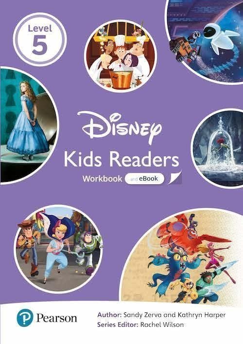 Pearson English Kids Readers Level 5 Workbook with eBook and Online Resources DISNEY – Harper Kathryn