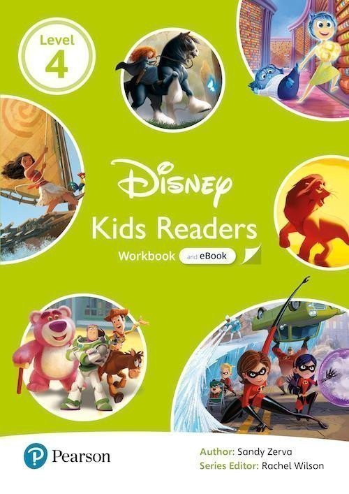 Pearson English Kids Readers Level 4 Workbook with eBook and Online Resources DISNEY – Zerva Sandy