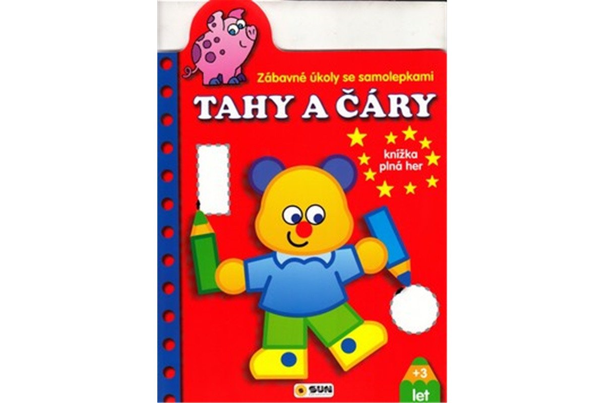 Tahy a čáry - Zábavné úkoly se samolepkami