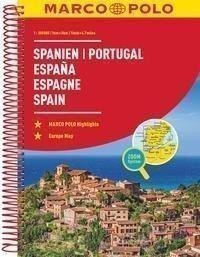 Španělsko, Portugalsko 1:300 000 / cestovní atlas (spirála) (2022)