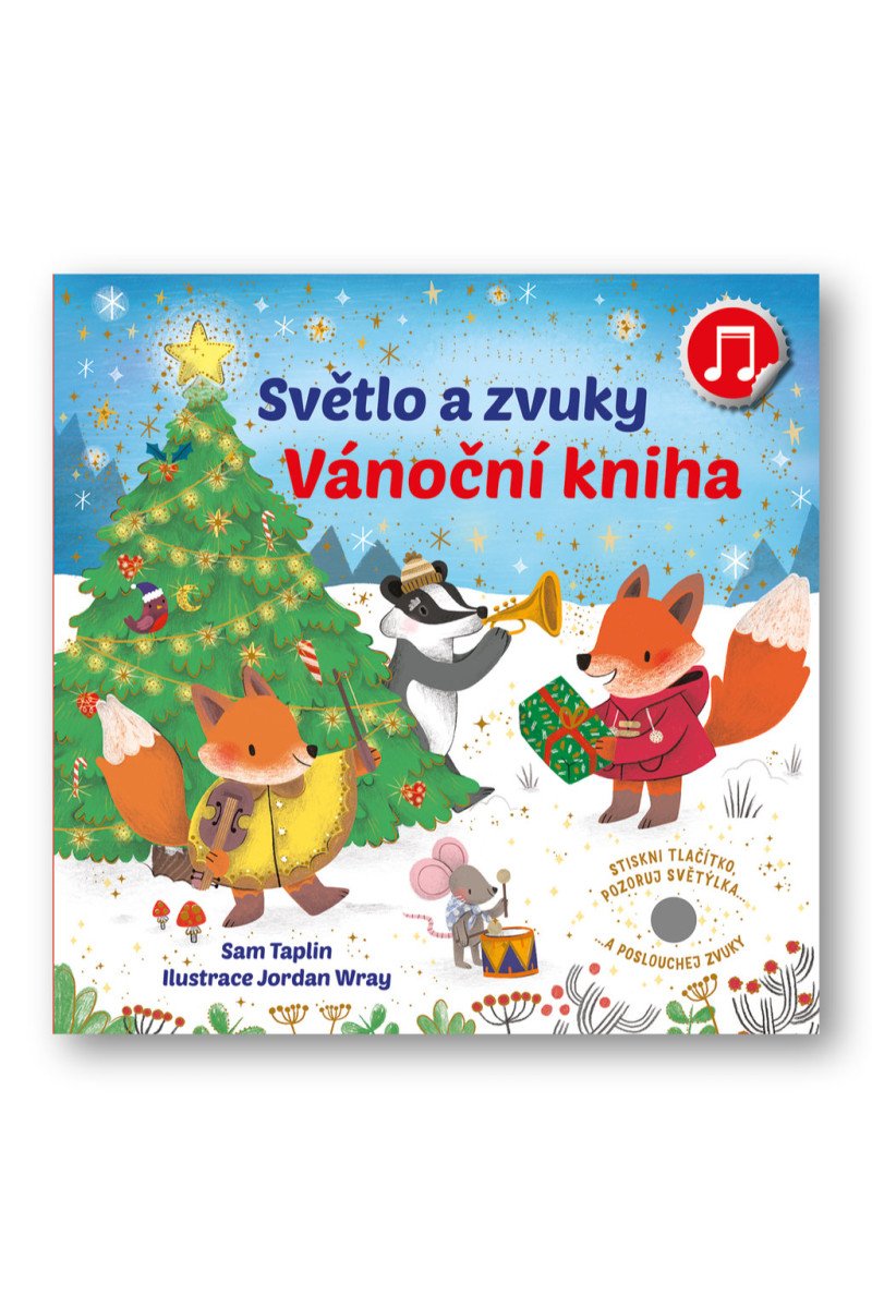 Světlo a zvuky Vánoční kniha – Taplin Sam