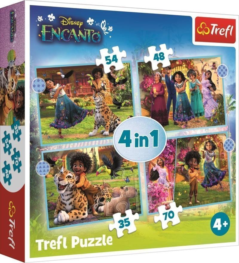 Trefl Puzzle Encanto 4v1 35485470 dílků