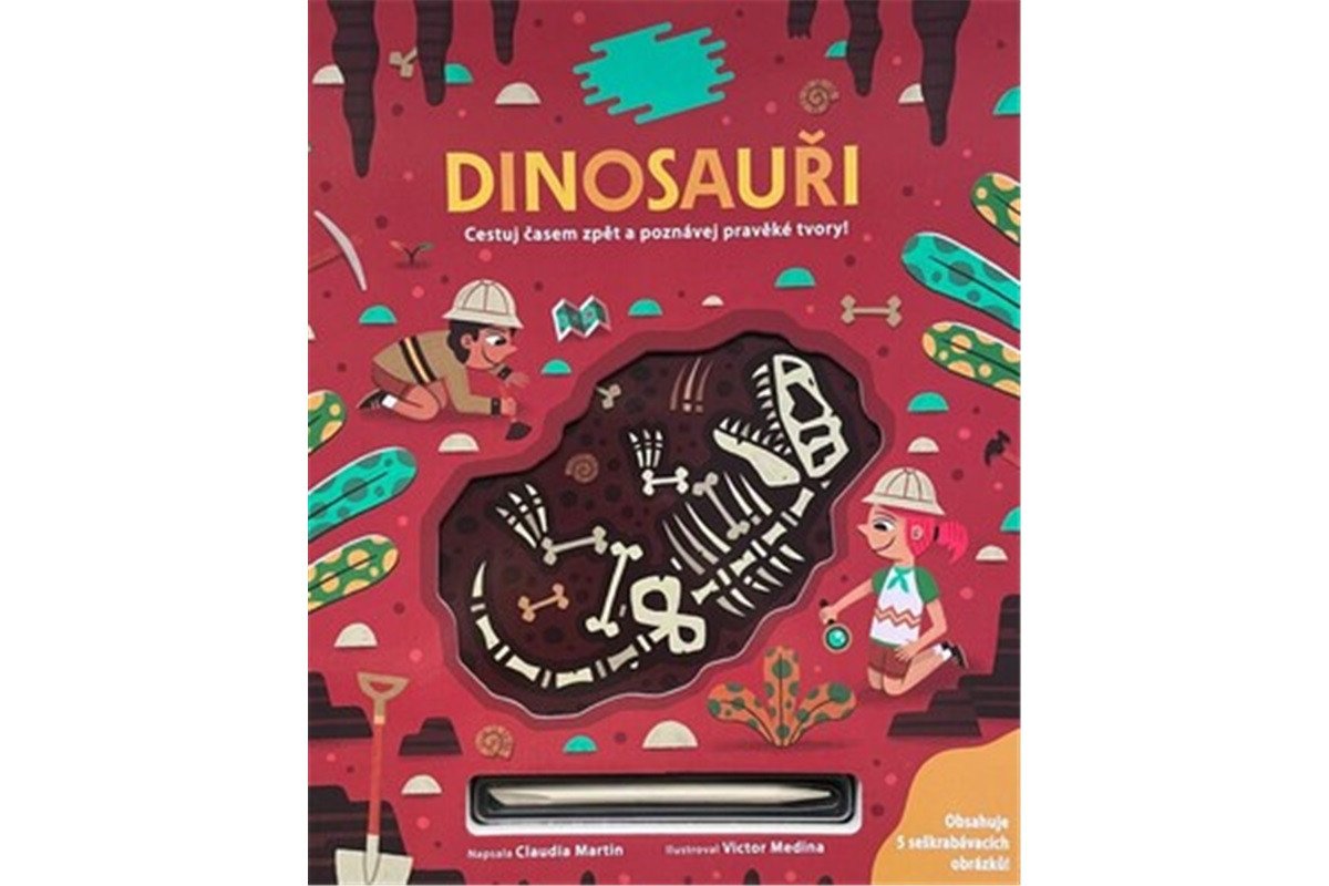 Vykopávej a objevuj Dinosauři – Martin Claudia