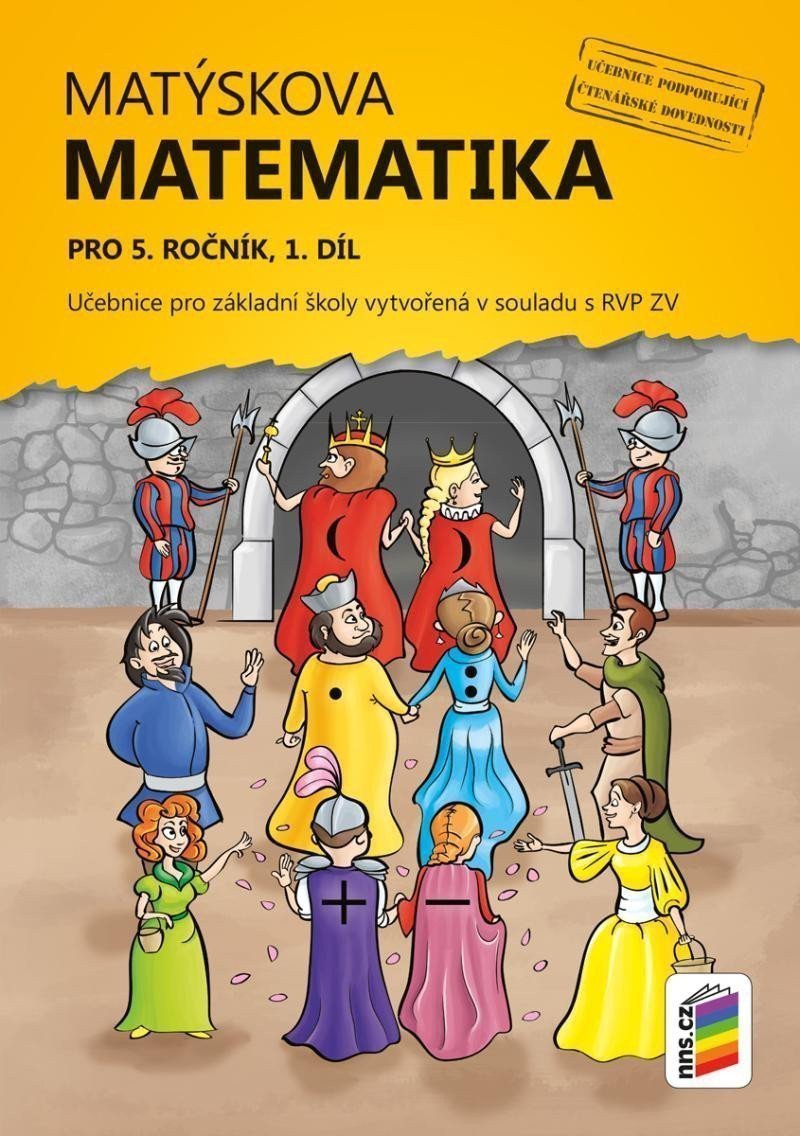 Matýskova matematika pro 5 ročník 1 díl učebnice – Novák František