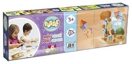 Roční období - Puzzle pro předškoláky