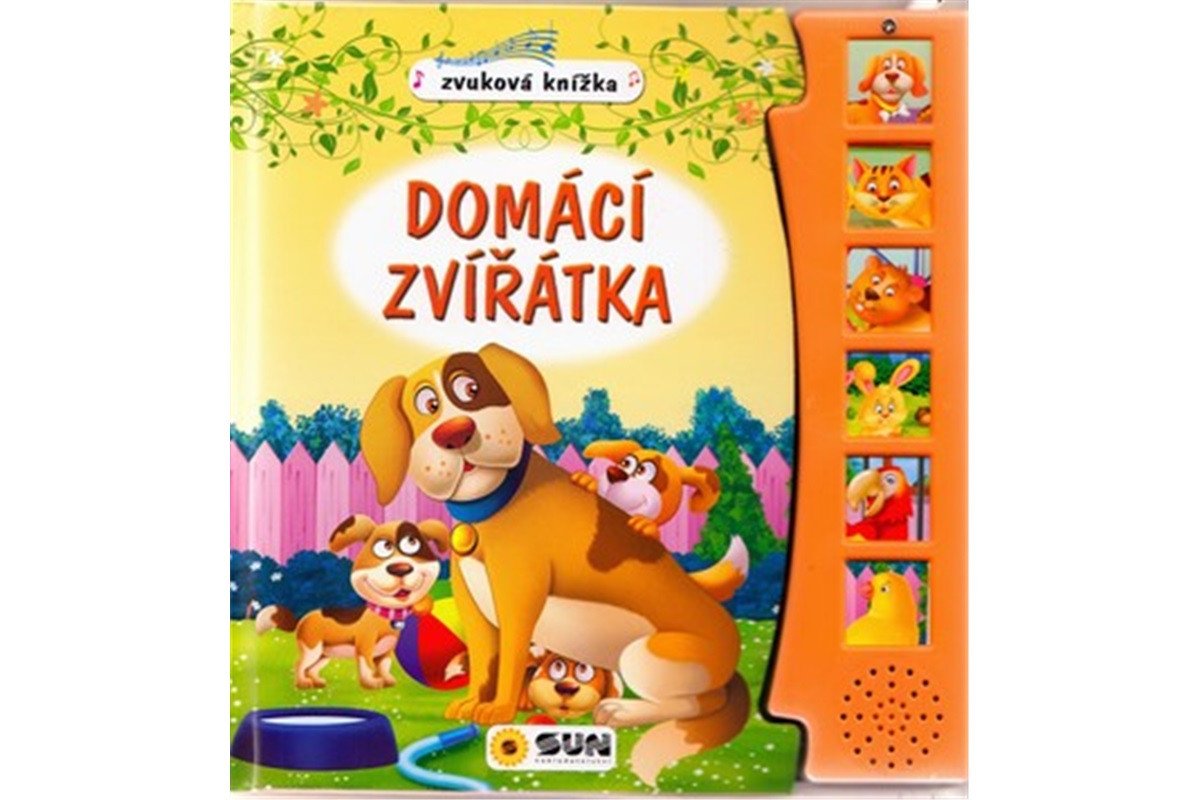 Domácí zvířátka - zvuková kniha