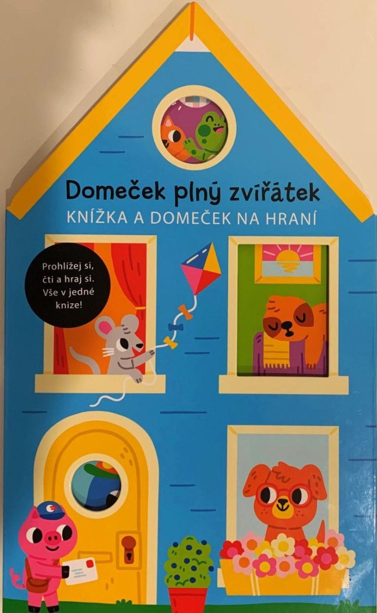 Domeček plný zvířátek - Knížka a domeček – Doyle Lizzy
