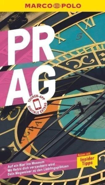 Praha/německy - cestovní průvodce s mapou (2020)