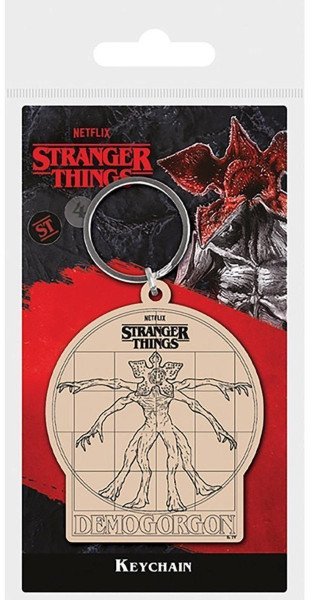 Stranger Things Klíčenka gumová - Demogorgon