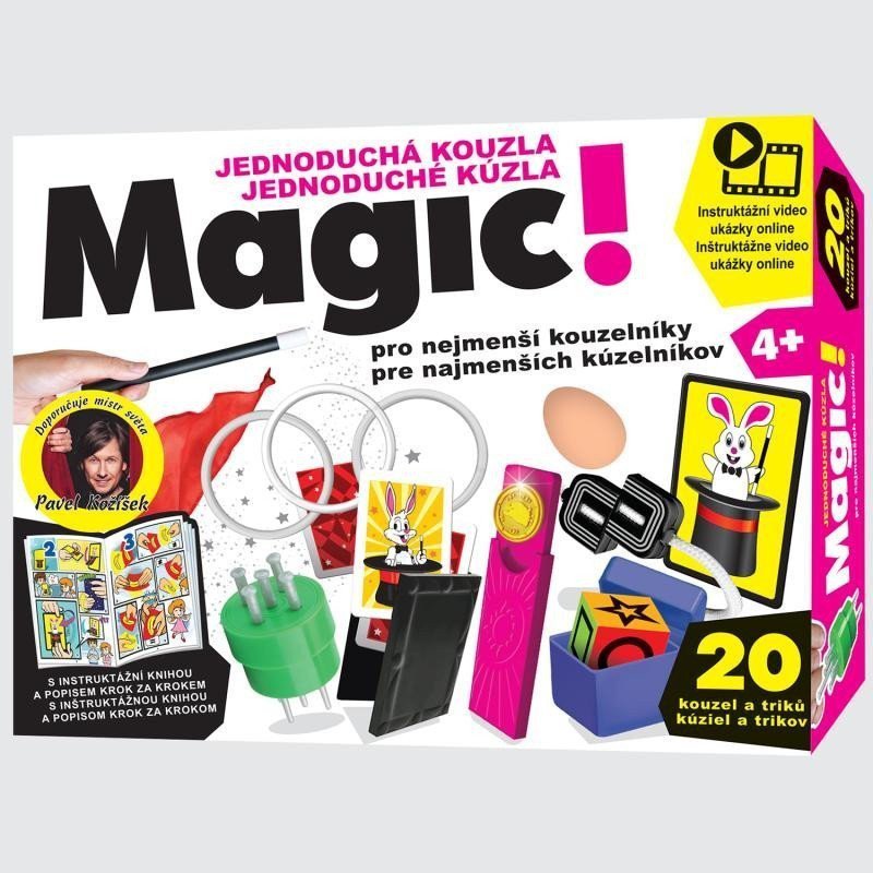 Magic Jednoduchá kouzla pro nejmenší kouzelníky 20 triků