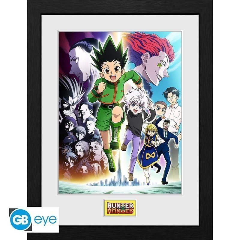 Hunter x Hunter Zarámovaný plakát - Key Art Running