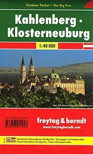 WK 011 OUP Kahlenberg - Klosterneuburg 140 000 turistická mapa kapesní