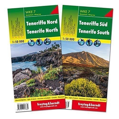 WKE 7 Tenerife 150 000 sada 2 turistických map
