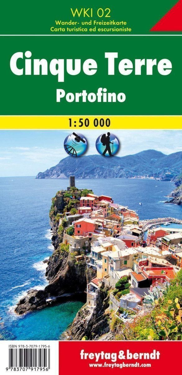 WKI 02 Cinque Terre 150 000 turistická mapa