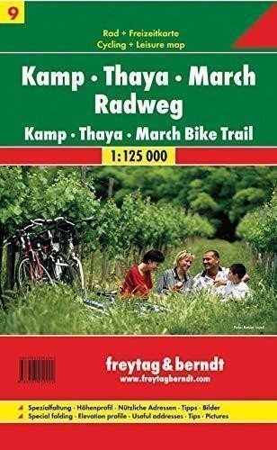 RK 9 Kamp-Thaya-March Radweg 1125 000 cyklomapa