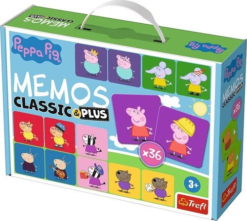 Trefl Pexeso ClassicPlus Prasátko Peppa 4v1