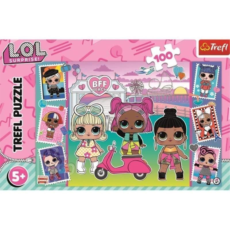 Trefl Puzzle LOL Surprise Fotky panenek 100 dílků