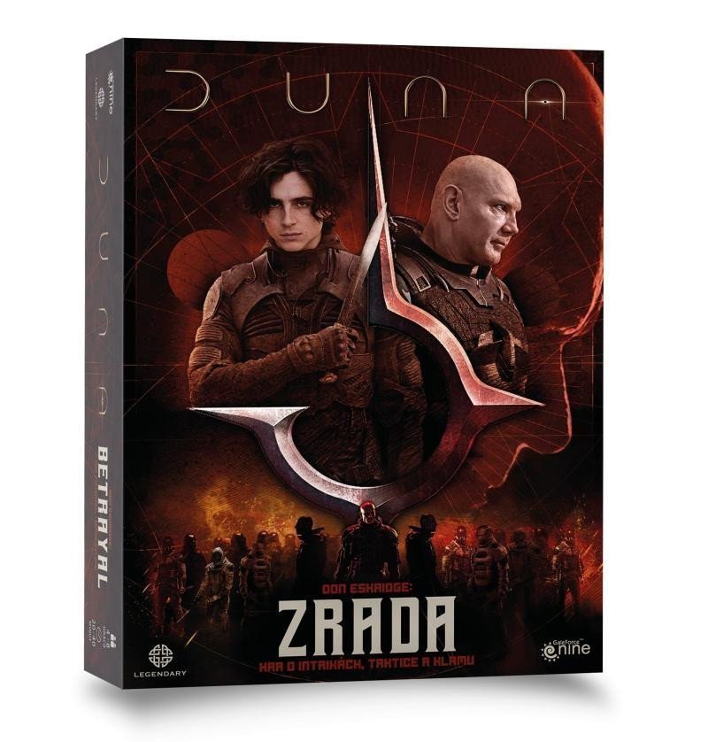DUNA Zrada - blafovací karetní hra