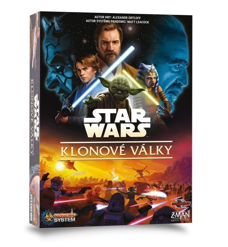 Star Wars Klonové války - desková hra