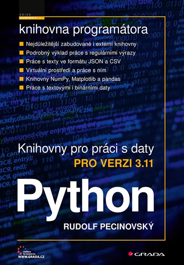 Python - knihovny pro práci s daty pro verzi 311 – Pecinovský Rudolf