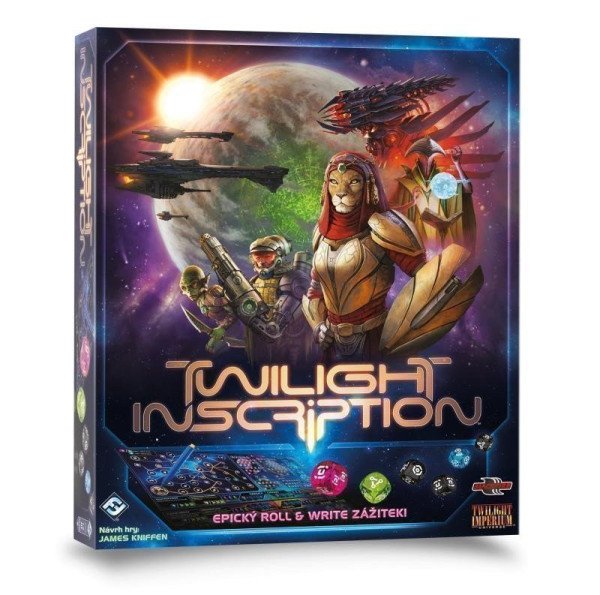 Twilight Inscription - epická roll&write hra
