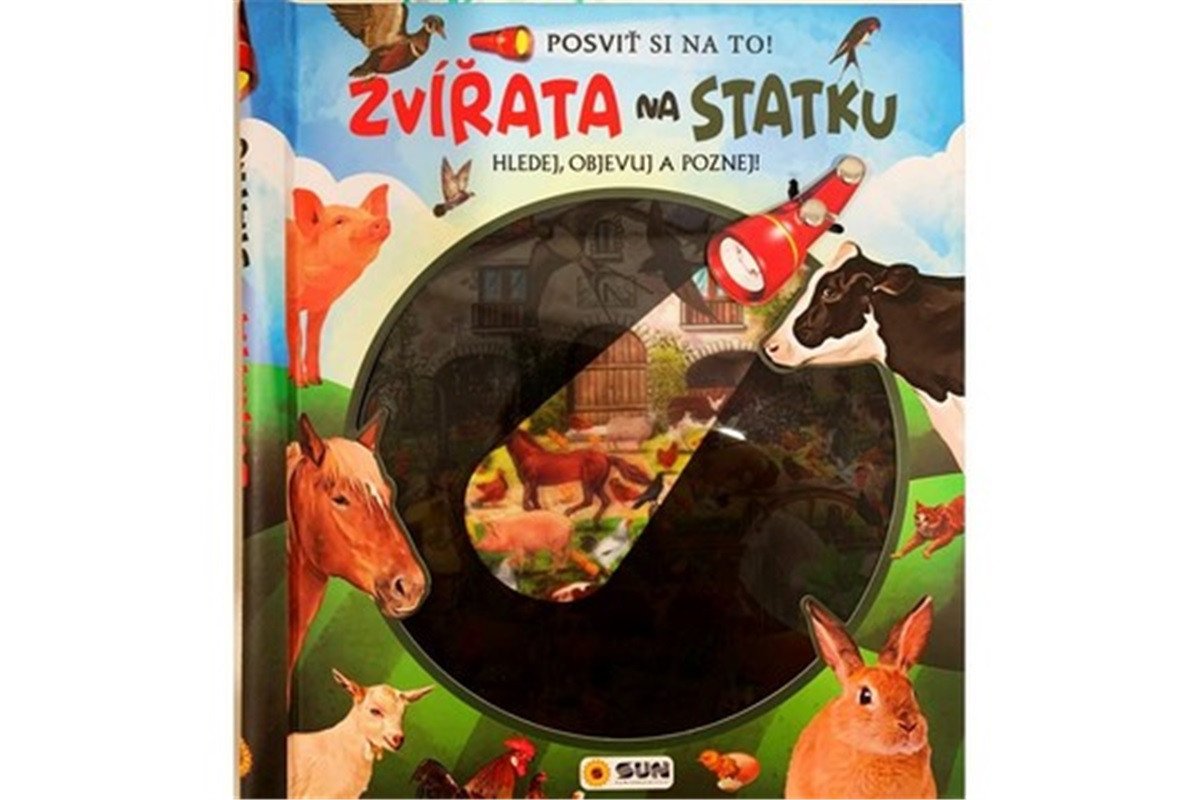 Posviť si na to Zvířata na statku - Hledej objevuj a poznej