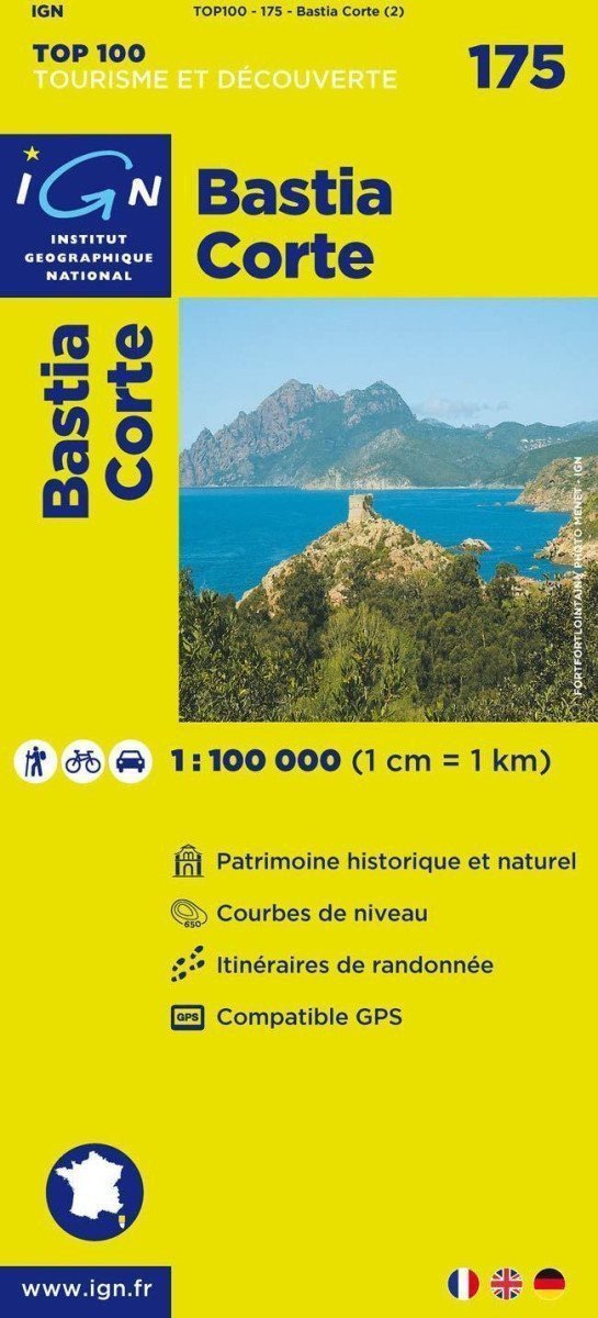 IGN 175s Bastia Corte 1100 000