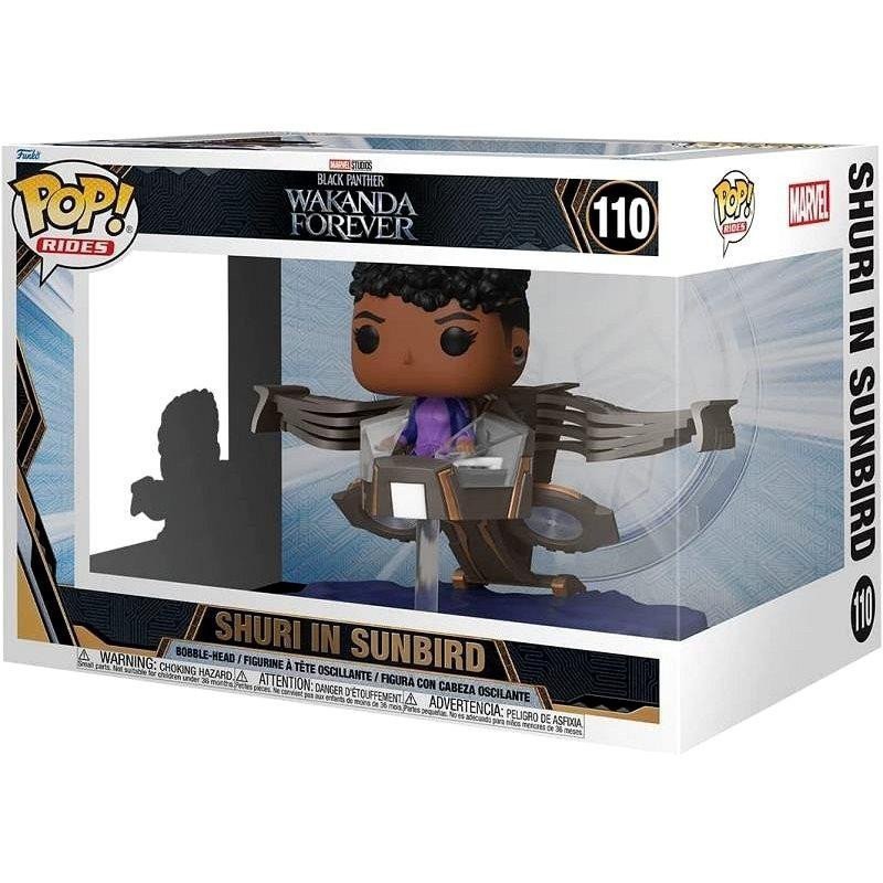 Funko POP Ride Black Panther Wakanda Forever - Shuri in Sunbird super deluxe edition