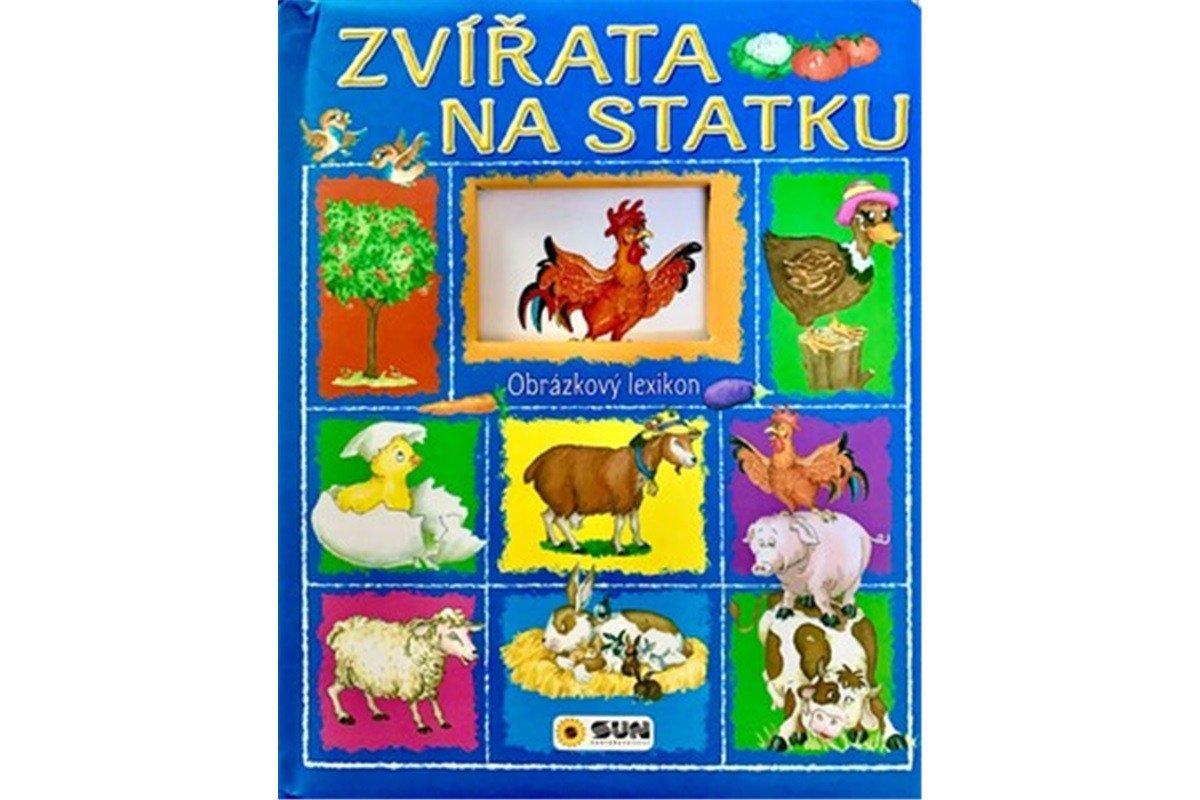 Zvířata na statku - Obrázkový lexikon