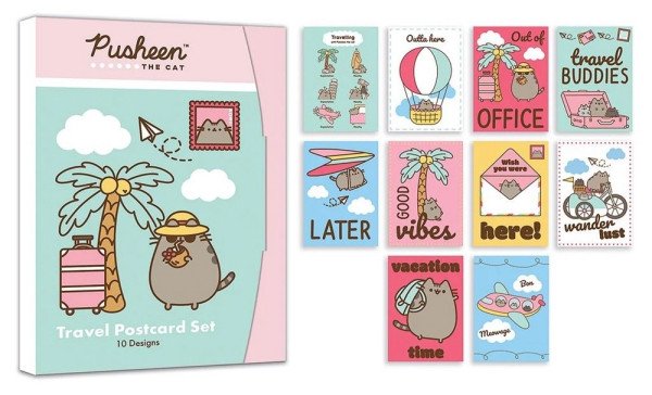 Pusheen set pohlednic
