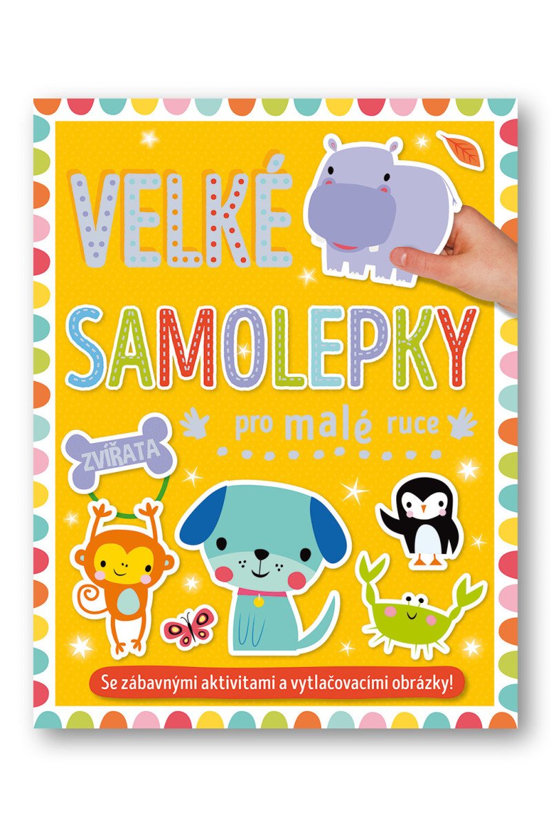 Velké samolepky pro malé ruce Zvířata