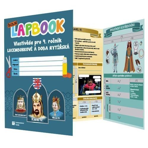 Školní lapbook Lucemburkové a doba rytířská