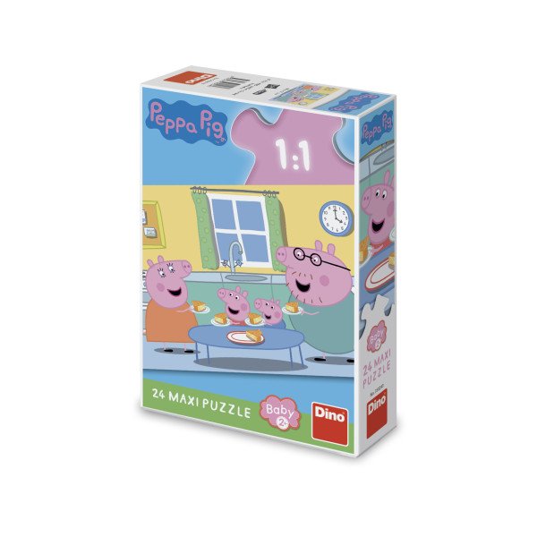 Puzzle Peppa Pig Oběd 24 maxi dílků