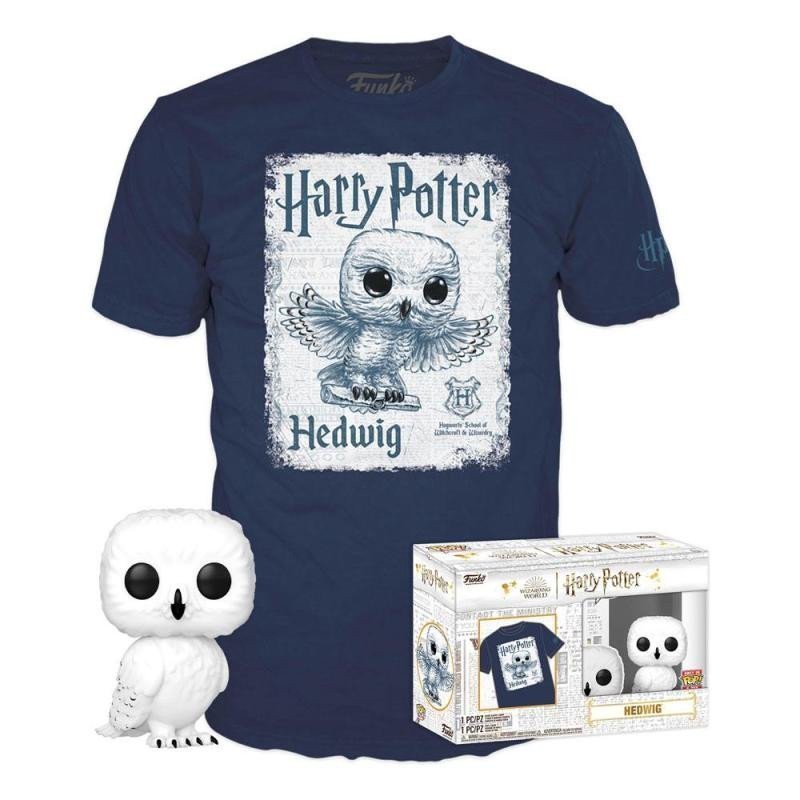 Funko POP Tee Harry Potter - Hedwig velikost M