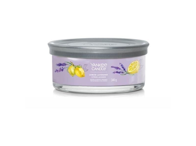 YANKEE CANDLE Lemon Lavender svíčka 567g 2 knoty Signature tumbler střední