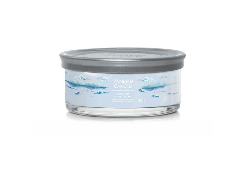 YANKEE CANDLE Ocean Air svíčka 340g 5 knotů Signature tumbler střední