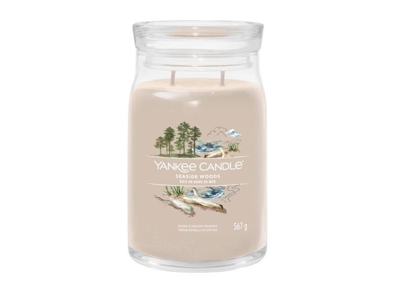 YANKEE CANDLE Seaside Woods svíčka 567g 2 knoty Signature velký