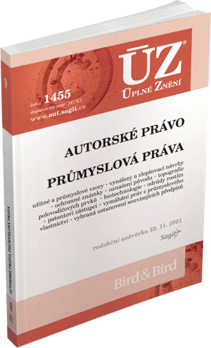 ÚZ 1524 Autorské právo Průmyslová práva