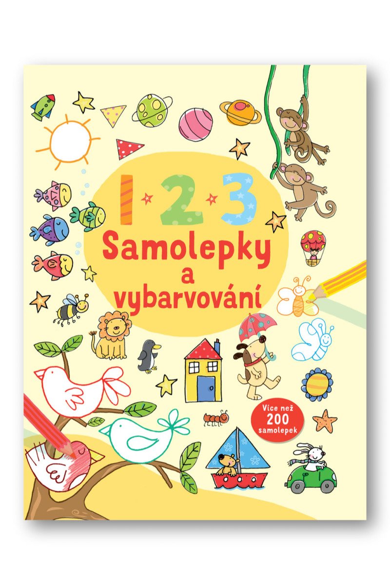 123 Samolepky a vybarvovaní