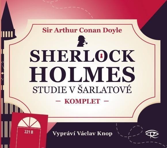 Sherlock Holmes - Studie v šarlatové - CDm3 Čte Václav Knop