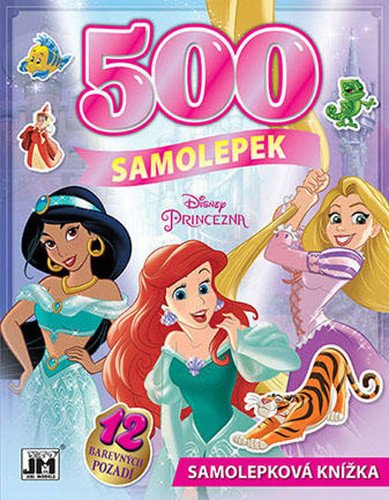 Velká samolepková knížka 500 Disney Princezny