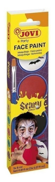 JOVI Obličejové barvy 3x 8ml - Scary