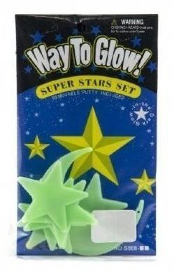 Hvězdy svítící ve tmě