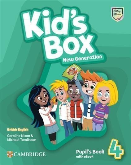Kids Box New Generation 4 Pupils Book with eBook British English – Nixon Caroline