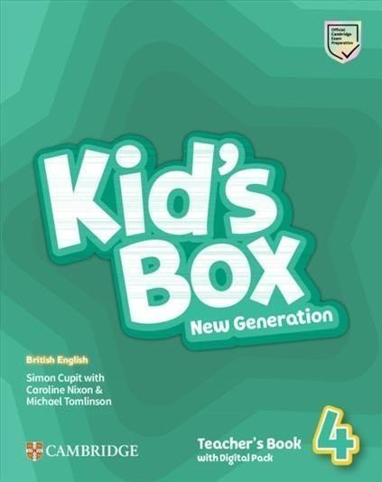 Kids Box New Generation 4 Teachers Book with Digital Pack British English – Nixon Caroline