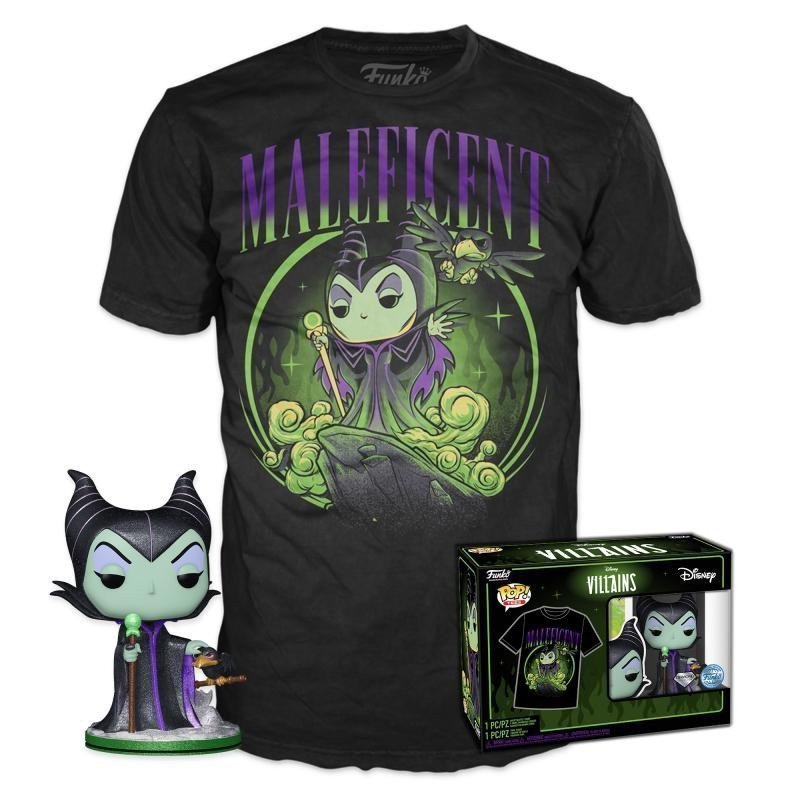 Funko POP Tee Disney Villains - Maleficent velikost trička M