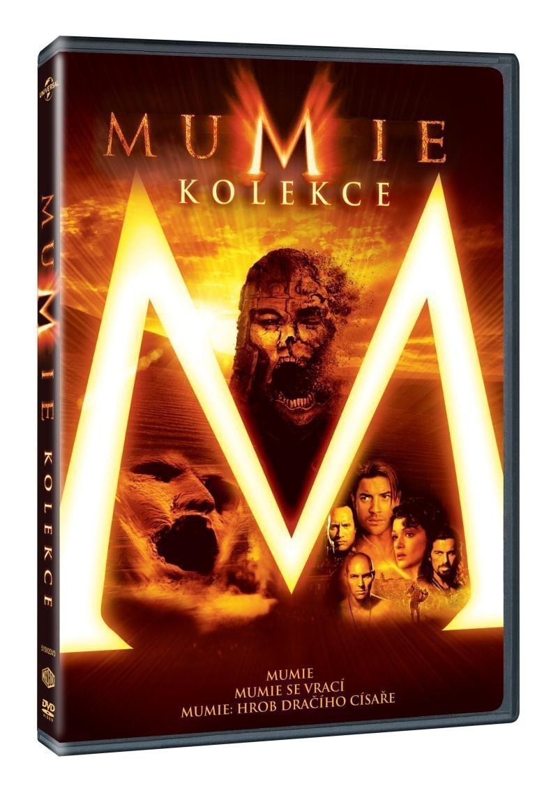 Mumie - kolekce 1-3 3DVD