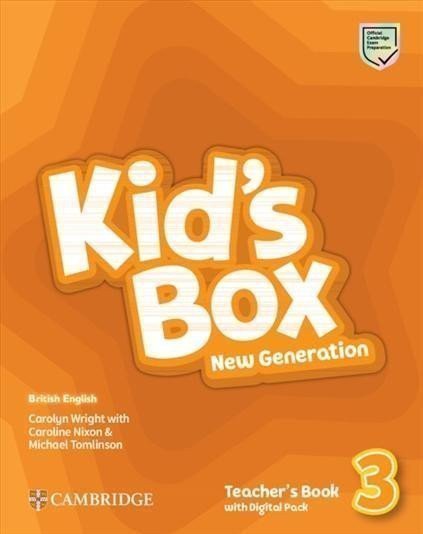 Kids Box New Generation 3 Teachers Book with Digital Pack British English – Nixon Caroline