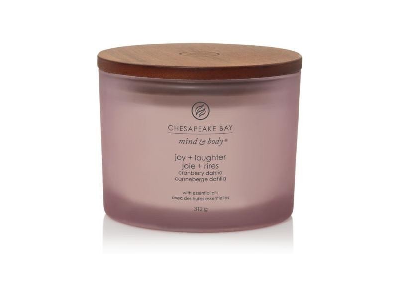 Vonná svíčka CHESAPEAKE BAY CANDLE Joy Laughter 312g 3 knoty
